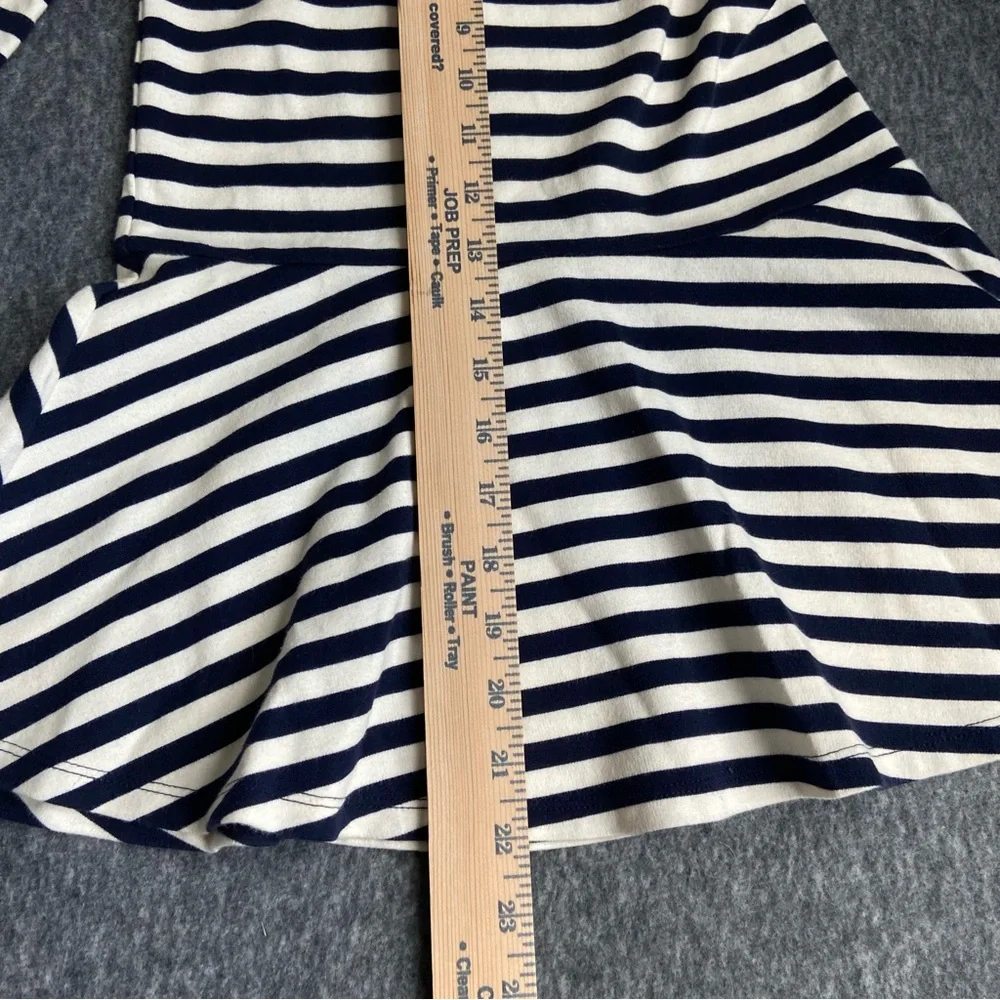 GAP Kid's | girl's Striped Navy and White Kids Dress Size 6-7Y